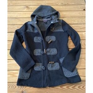 Patagonia Charcoal Gray Utility Jacket with Toggles